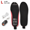Rechargeable Heated Insoles with Wireless Remote Control – Adjustable Heated Shoe Inserts for All-Day Comfort and Arch Support