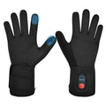 Rechargeable Heated Winter Gloves with Touchscreen Fingertips and Adjustable Heat Control