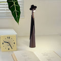 Rechargeable LED Desk Lamp with Touch Control - Artistic Modern Design, Cordless Table Lamp for Soft Ambient Lighting