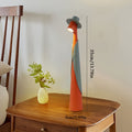 Rechargeable LED Desk Lamp with Touch Control - Artistic Modern Design, Cordless Table Lamp for Soft Ambient Lighting