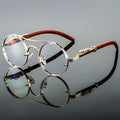 RetroStyle | Oval Metal Sunglasses with UV Protection - Lightweight Frame Design 6