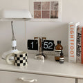 Retro Flip Clock | Automatic Silent Operation with Oversized Digits | Minimalist Design for Distraction-Free Spaces 0