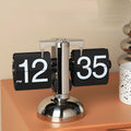 Retro Flip Clock | Automatic Silent Operation with Oversized Digits | Minimalist Design for Distraction-Free Spaces 3