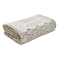 Reversible Cotton Throw Blanket – Soft Plush Dual-Sided Design for Sofa and Bed, Lightweight and Easy Care