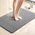 Non-Slip Shower Mat with Microban Technology – Soft, Comfortable Bath Mat for Safe, Hygienic Shower Experience