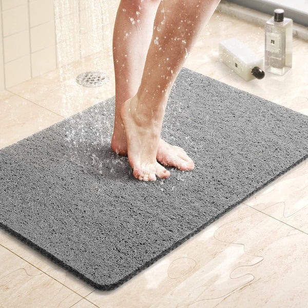 Non-Slip Shower Mat with Microban Technology – Soft, Comfortable Bath Mat for Safe, Hygienic Shower Experience