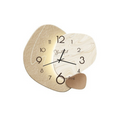 Silent Scandinavian Wall Clock – Minimalist Nordic Design, Silent Quartz, 30 or 40 cm