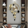 Sculptural Gold Orbit Wall Clock with Silent Quartz Movement | Modern Decorative Timepiece for Contemporary Spaces 2