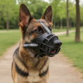 SecureFit | Dog Muzzle for Barking with Adjustable Straps | Comfortable Fit for Safe Behavior