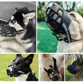 SecureFit | Dog Muzzle for Barking with Adjustable Straps | Comfortable Fit for Safe Behavior