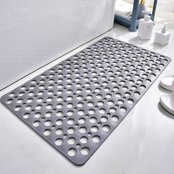 Non-Slip Shower Mat with Suction Cups – Antibacterial Bath Mat for Safe and Hygienic Shower Experience