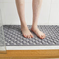 Non-Slip Shower Mat with Suction Cups – Antibacterial Bath Mat for Safe and Hygienic Shower Experience