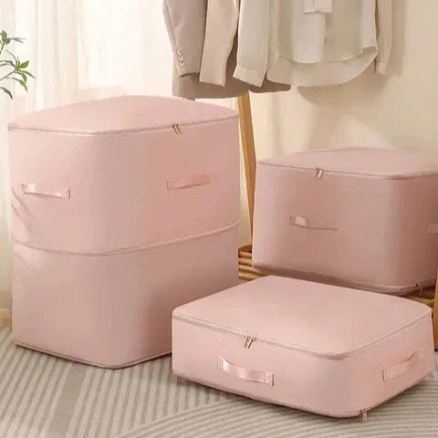 Self-Compression Storage Bags | Durable Organizer with Built-In Zipper | Space-Saving Solution for Clothes and Bedding 1