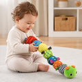 Sensory Plush Musical Caterpillar Toy for Babies with Colorful Patterns | Soft Developmental Toy for Engaging Learning 3