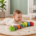 Sensory Plush Musical Caterpillar Toy for Babies with Colorful Patterns | Soft Developmental Toy for Engaging Learning 4