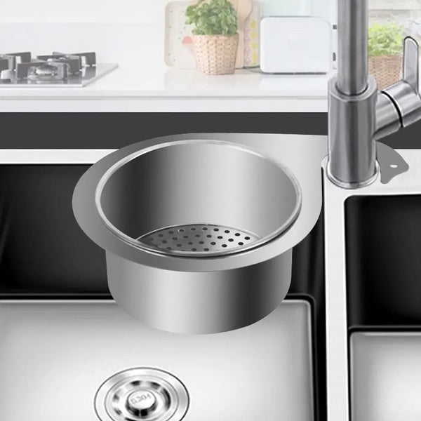 Sink Saver Basket | Stainless Steel Kitchen Sink Strainer with Handle 1
