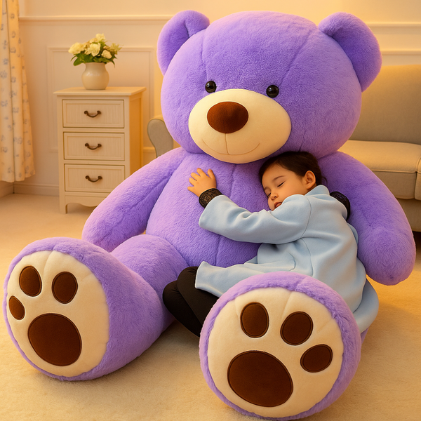 Classic Large Teddy Bear — Soft & Cuddly, CE-Certified