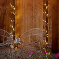 Solar-Powered Hemp Rope Lights – 5m Waterproof Outdoor Lighting with Dusk-to-Dawn Sensor and 100 LED Bulbs
