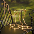Solar-Powered Hemp Rope Lights – 5m Waterproof Outdoor Lighting with Dusk-to-Dawn Sensor and 100 LED Bulbs