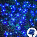 Solar Cherry Blossom String Lights – Waterproof Outdoor Patio Lights with Warm White LED for Garden Decoration