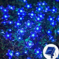 Solar Cherry Blossom String Lights – Waterproof Outdoor Patio Lights with Warm White LED for Garden Decoration