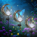Solar Garden Fairy Light on Crescent Moon – Eco-Friendly Outdoor Decor for Garden and Balcony