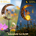 Solar Garden Fairy Light on Crescent Moon – Eco-Friendly Outdoor Decor for Garden and Balcony