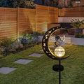 Solar Garden Fairy Light on Crescent Moon – Eco-Friendly Outdoor Decor for Garden and Balcony