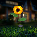 Solar Garden Lights with 6 Adjustable Sunflower Heads – Waterproof Outdoor Lights for Yard and Patio Decor