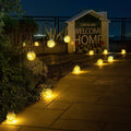 Solar Glass Globe Lantern – Eco-Friendly Outdoor Solar Lantern with Dusk-to-Dawn Sensor and Waterproof Design