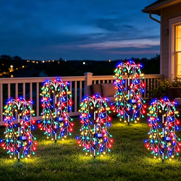 Solar LED Fairy Lights – Waterproof Outdoor String Lights for Garden Decoration, Copper Wire, Eco-Friendly, Long Lasting