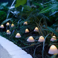 Solar Mushroom Garden Lights – 10 LED Outdoor Lights with Dusk-to-Dawn Sensor, Waterproof Solar Lights for Garden Decor