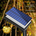 Solar Outdoor Curtain Lights – 300 LED Waterproof Decorative Solar Lights for Garden and Patio with Dusk-to-Dawn Sensor