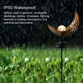 Solar Outdoor Half-Moon Light with Dusk-to-Dawn Sensor – Waterproof Landscape Lighting for Garden and Pathway