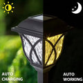 Solar Outdoor Lanterns - Elegant Garden Stake Light with Warm LED Glow, Weather-Resistant Solar-Powered Pathway Illumination