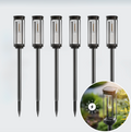 Solar Pathway Lights for Garden and Driveway – Waterproof, Wireless Outdoor Lighting with Warm Glow