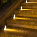 Solar Stair Lights – Outdoor LED Step Lights for Garden, Deck & Pathway, Sets of 4–20