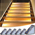 Solar Stair Lights – Outdoor LED Step Lights for Garden, Deck & Pathway, Sets of 4–20