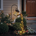 Solar Powered Watering Can Garden Lamp – Elegant Outdoor Light Fixture for Patios and Gardens, Eco-Friendly Solar Lights