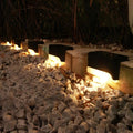 Solar Step Lights – Outdoor LED Deck & Stair Lights, Brown or Black, Sets of 8 or 16