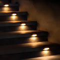 Solar Step Lights – Outdoor LED Deck & Stair Lights, Brown or Black, Sets of 8 or 16