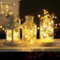 Solar String Fairy Lights – Waterproof Outdoor Garden Lights, 5–50m, Warm White & Multicolor