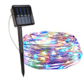 Solar String Fairy Lights – Waterproof Outdoor Garden Lights, 5–50m, Warm White & Multicolor
