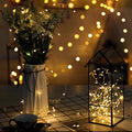 Solar String Fairy Lights – Waterproof Outdoor Garden Lights, 5–50m, Warm White & Multicolor