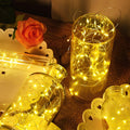 Solar String Fairy Lights – Waterproof Outdoor Garden Lights, 5–50m, Warm White & Multicolor