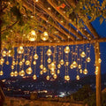 Solar String Lights Outdoor – 10 Feet Waterproof Patio Lights with Dusk-to-Dawn Sensor for Garden Ambiance