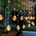 Solar String Lights Outdoor – 10 Feet Waterproof Patio Lights with Dusk-to-Dawn Sensor for Garden Ambiance