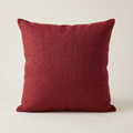 Solid Linen Cushion – Minimalist Nordic Throw Pillow, Wabi-Sabi Home Decor