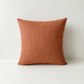 Solid Linen Cushion – Minimalist Nordic Throw Pillow, Wabi-Sabi Home Decor