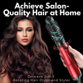 Stylish Hair | Hot Air Brush with Rotating Brush Heads & Adjustable Heat | Effortless Blow Drying for Smooth, Voluminous Hair 3